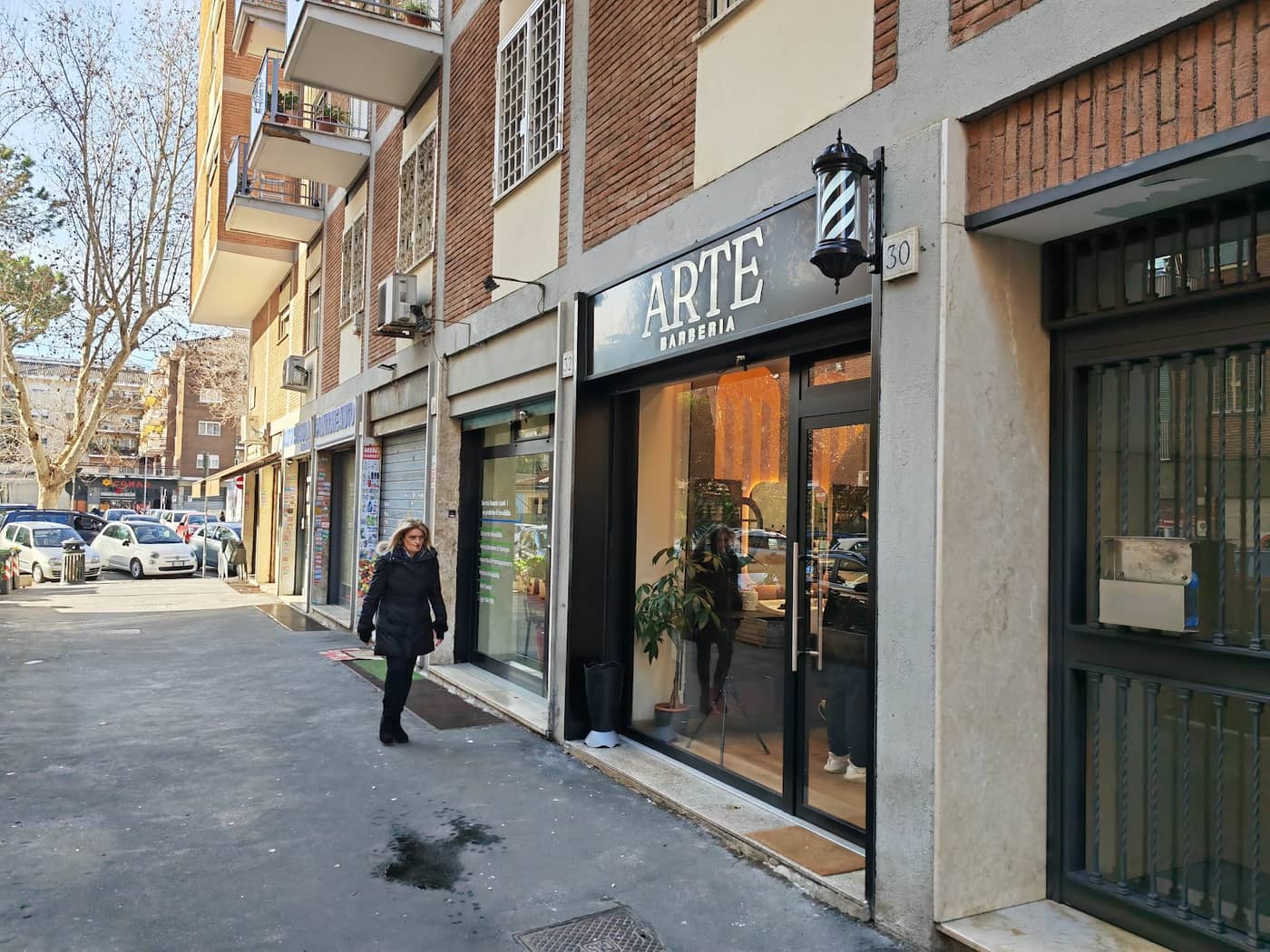 Arte Barberia — la sala