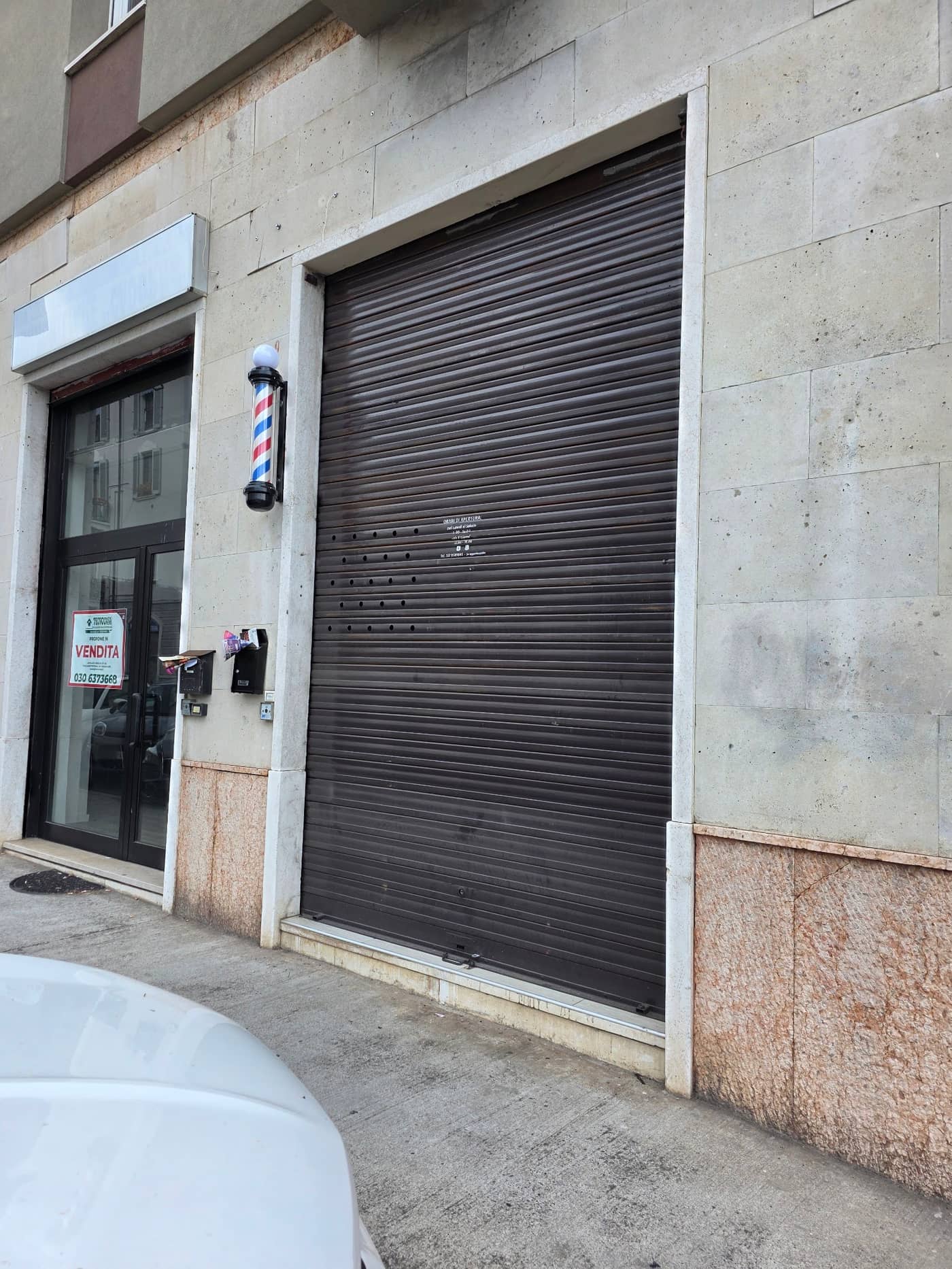 Barber Club Cadorna — dettaglio
