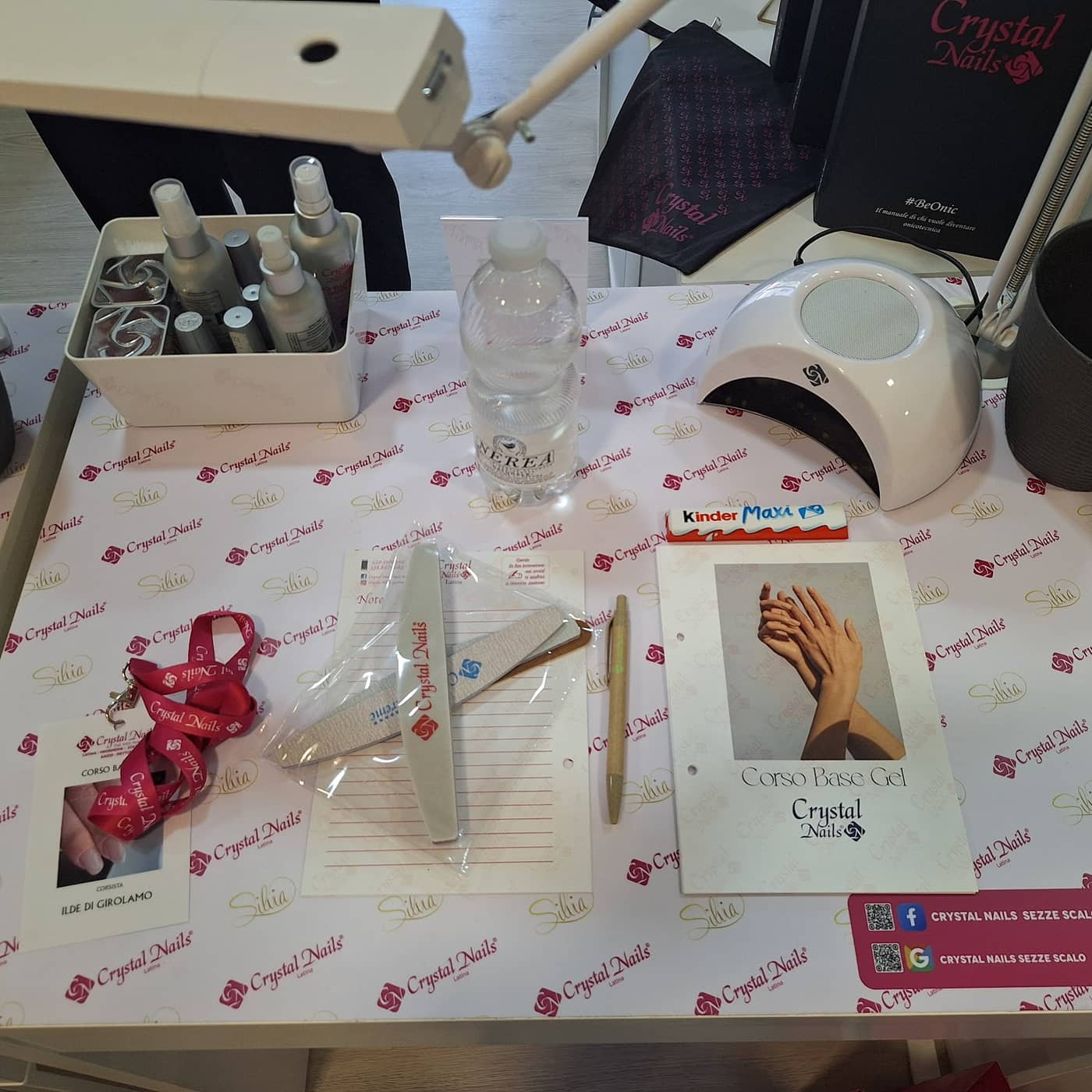 Crystal Nails Latina - Silvia Academy — lavoro 4