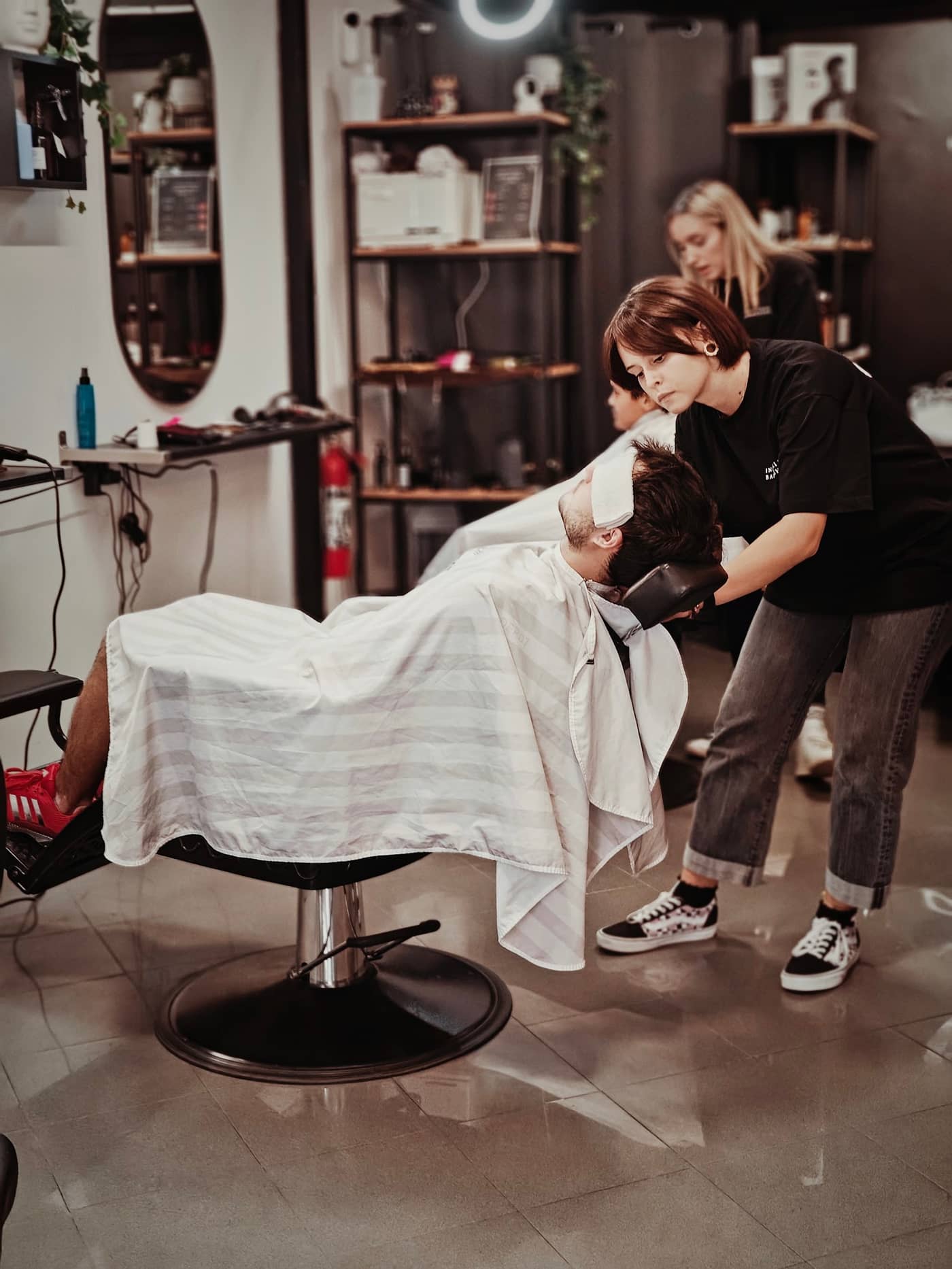 Industrial Barbershop Jessica Napoleone