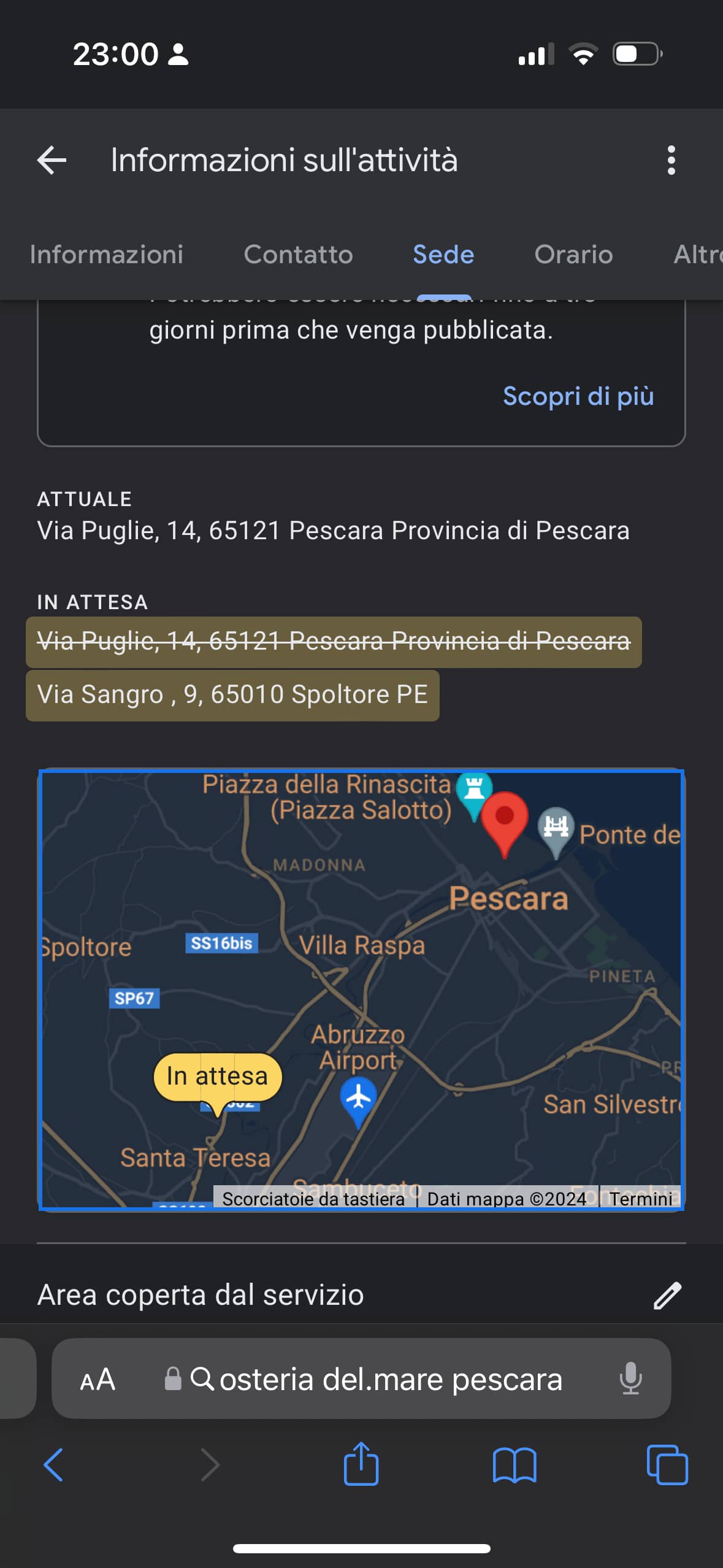 Quando il pesce è freschissimo, tutto il resto viene da sé