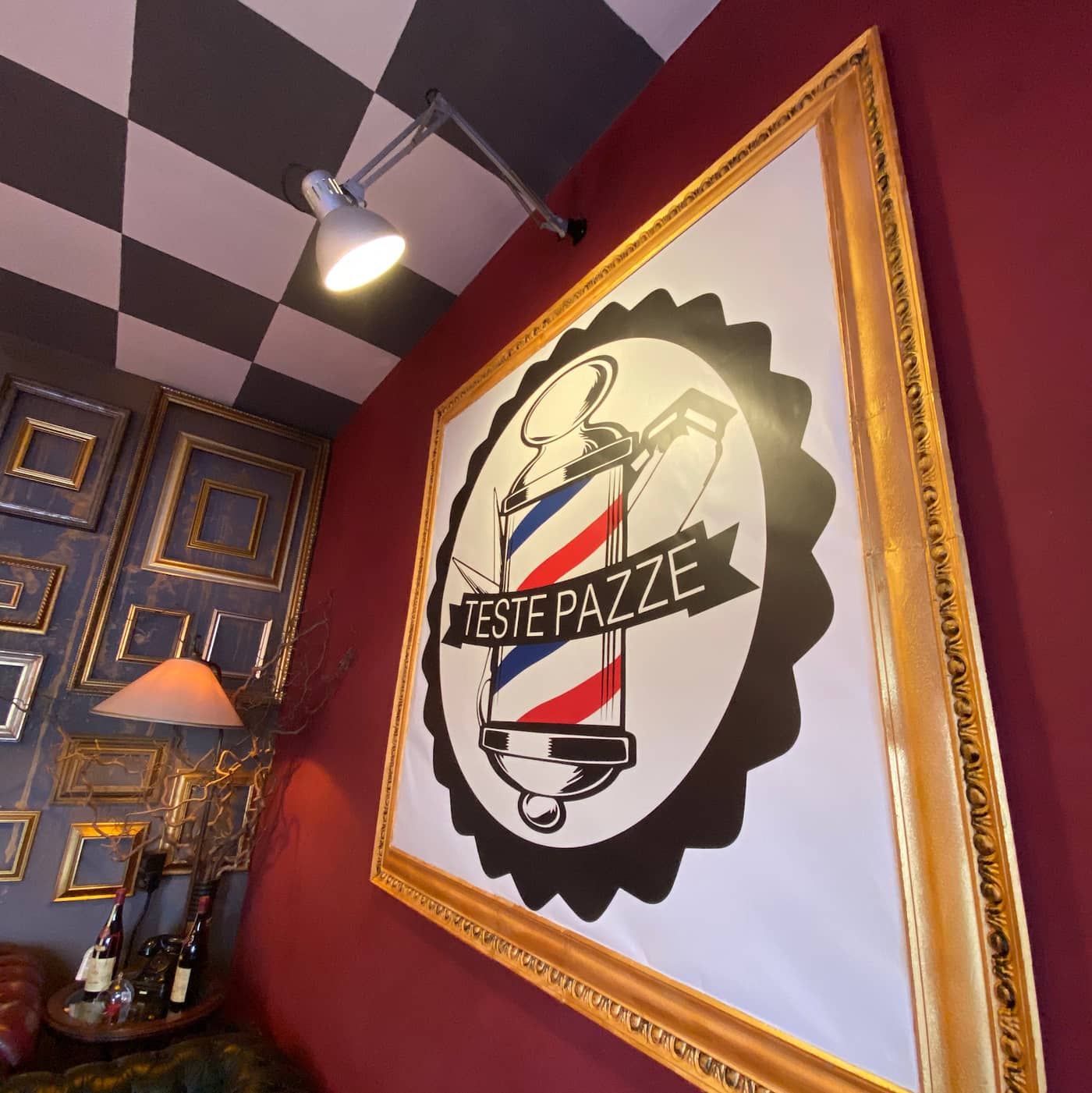 Teste Pazze Barbiere — interno